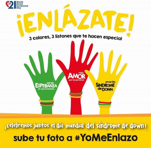 Enlázate y sube tu imagen bajo el hashtag #YoMeEnlazo.