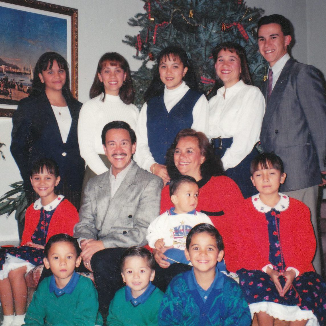 Esta es "mi banda": 11 hijos, todos de un mismo matrimonio, todos únicos, todos distintos, como los colores del arcoíris. 