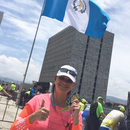 Mi primera media maratón, satisfecha y con ganas de otras.