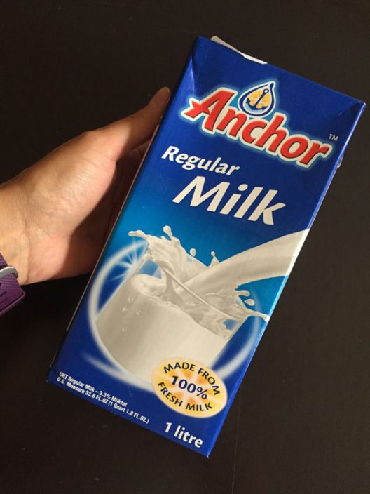 La leche que yo tomaba de niña, ahora viene envasada en Tetra Pack!